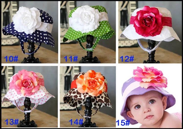 baby Boutique Ruffle Ribbon Bow Summer Sun Hat | Тематическая одежда и униформа