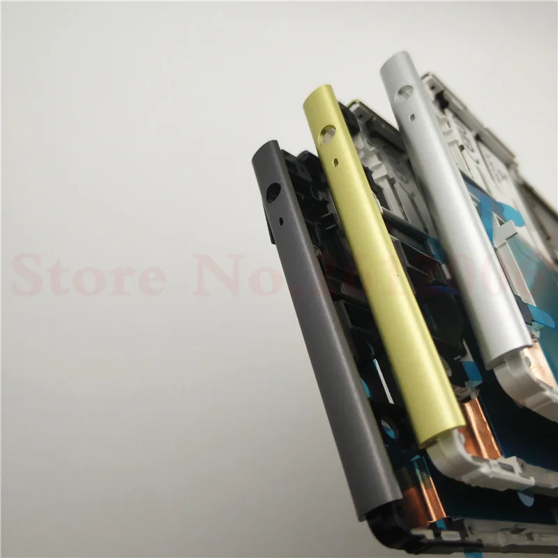 Передняя панель Корпус ЖК-рамка Крышка для sony Xperia XA Ultra C6 F3215 F3212 передний корпус Лицевая панель запасные части
