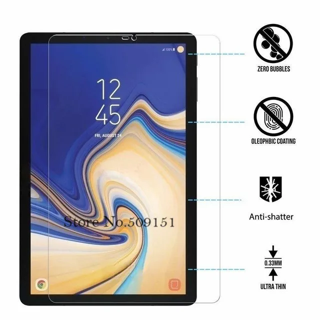 2 шт./лот закаленное Стекло для Samsung Galaxy Tab A A2 10,5 SM-T590 T590 T595 защита экрана планшета с уровнем твердости 9 H из закаленного стекла, защитная пленка