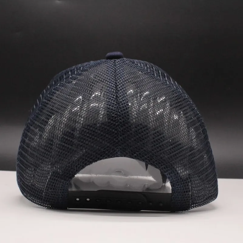 Бейсболка с вышитыми животными сетчатая Кепка регулируемой спинкой для мужчин и