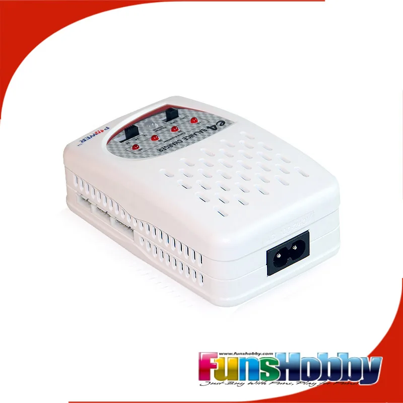 Балансирующее зарядное устройство E4 LiPo/LiFe 2S 3S переменный ток (100 в 240 в) входная