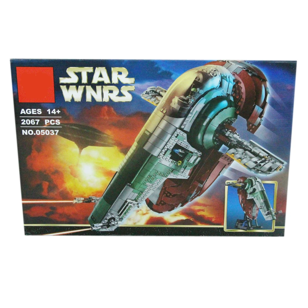 Звездный план войны UCS раб корабль Легенда охотник за головами Boba Фетт