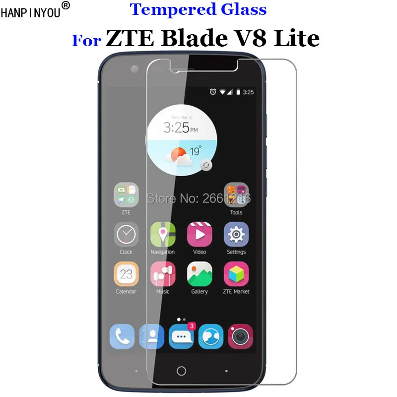

Для ZTE Blade V8 Lite закаленное стекло 9H 2.5D Премиум Защитная пленка для экрана для ZTE Blade V8 Lite / V8lite 5,0"