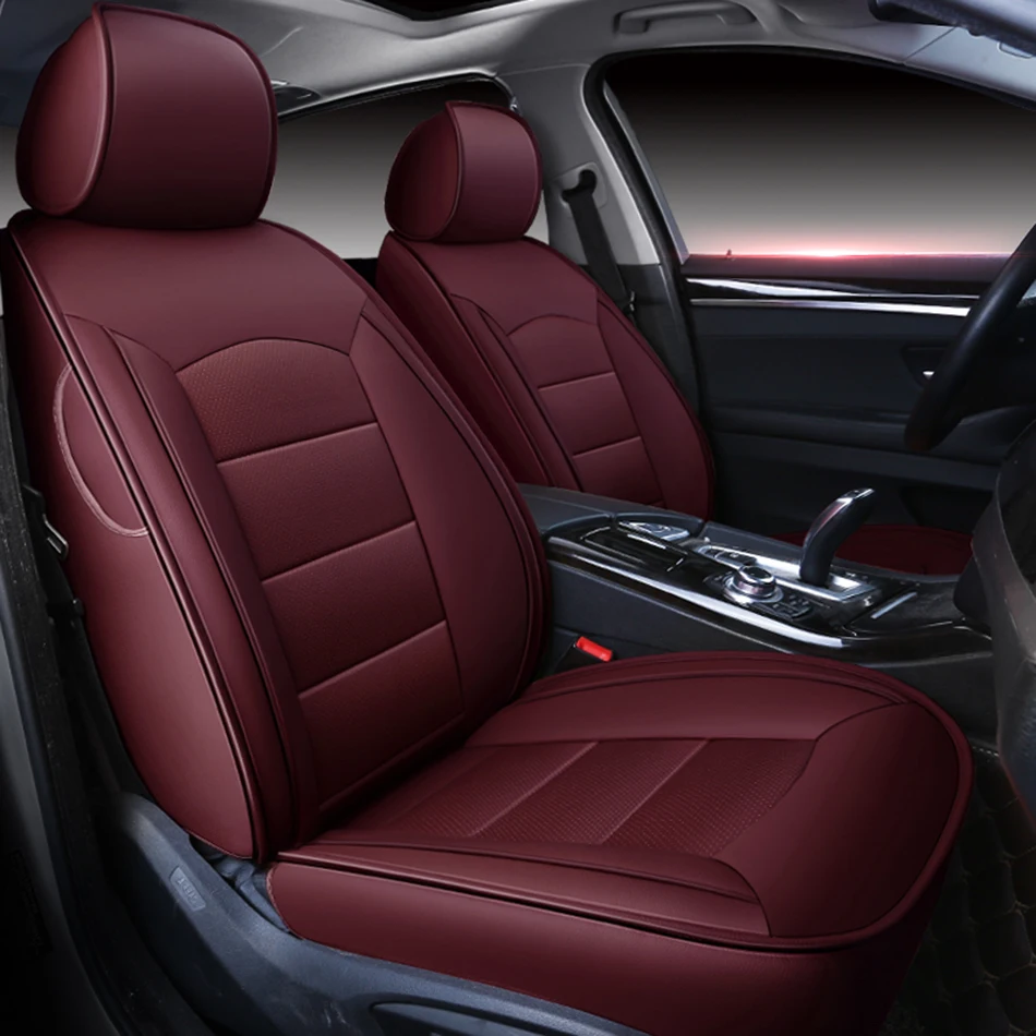 KADULEE чехол для автокресла из натуральной кожи на заказ для mitsubishi pajero 4 2 sport outlander xl asx аксессуары lancer автокресла продукт