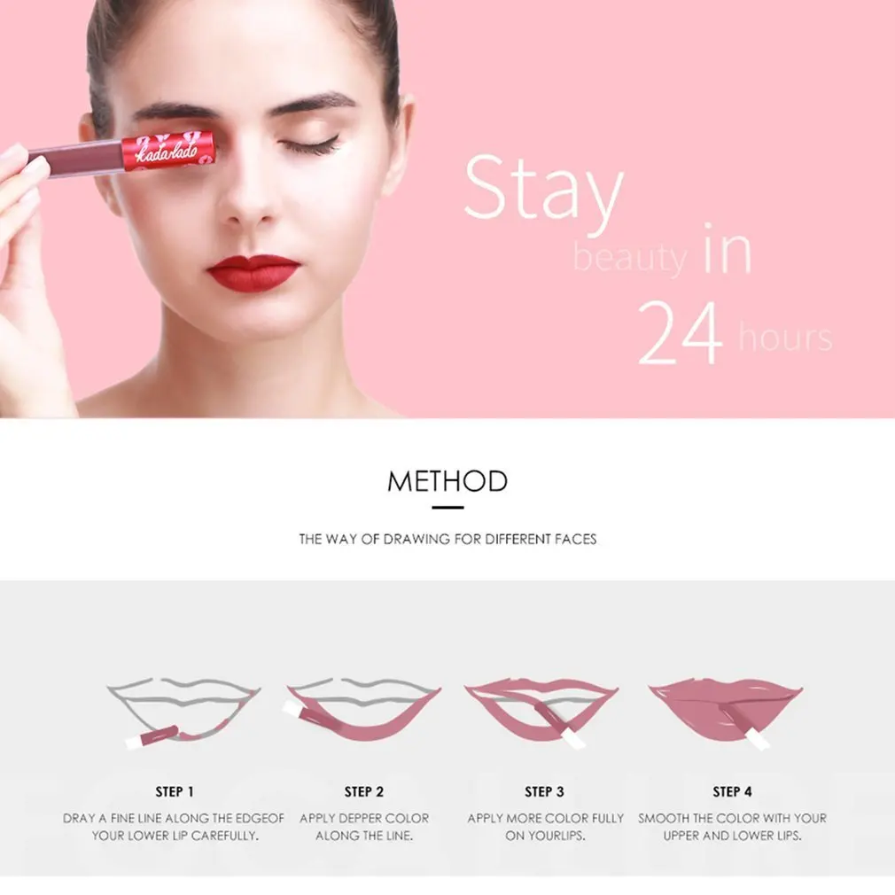 3PCS/SET Waterproof Velvet Lipstick Long Lasting Sexy Moisturizer Matte Women Lip Makeup Cosmetic Beauty Tool |
