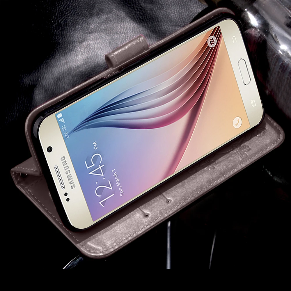 Роскошный кожаный чехол портмоне для Samsung Galaxy Core Prime LTE G360H G3606 Win 2 Duos G361H|leather phone