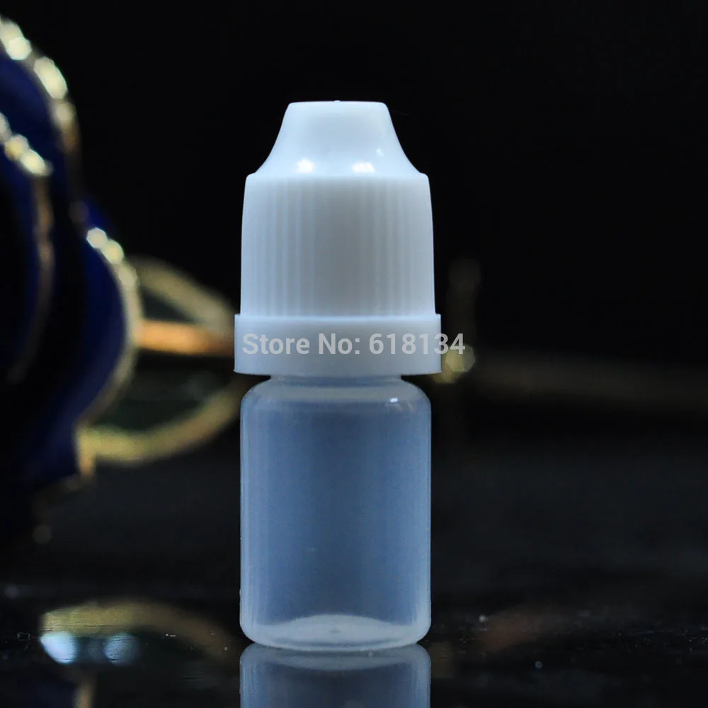 

Free Shipping 50pcs/lot .5ML LDPE Dropper bottle with child proof cap. Environmental Protection plastic eye Drop bottle