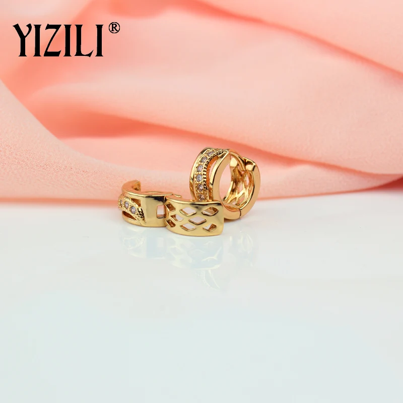 YIZILI новые модные умные шикарные медные серьги подвески из искусственной кожи