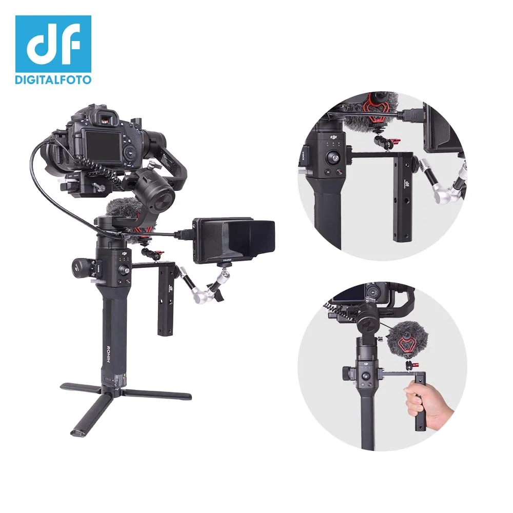 DIGITALFOTO DJI RONIN S/RS2 SC gimbal аксессуары для шеи Расширительная ручка 1/4 резьбовое