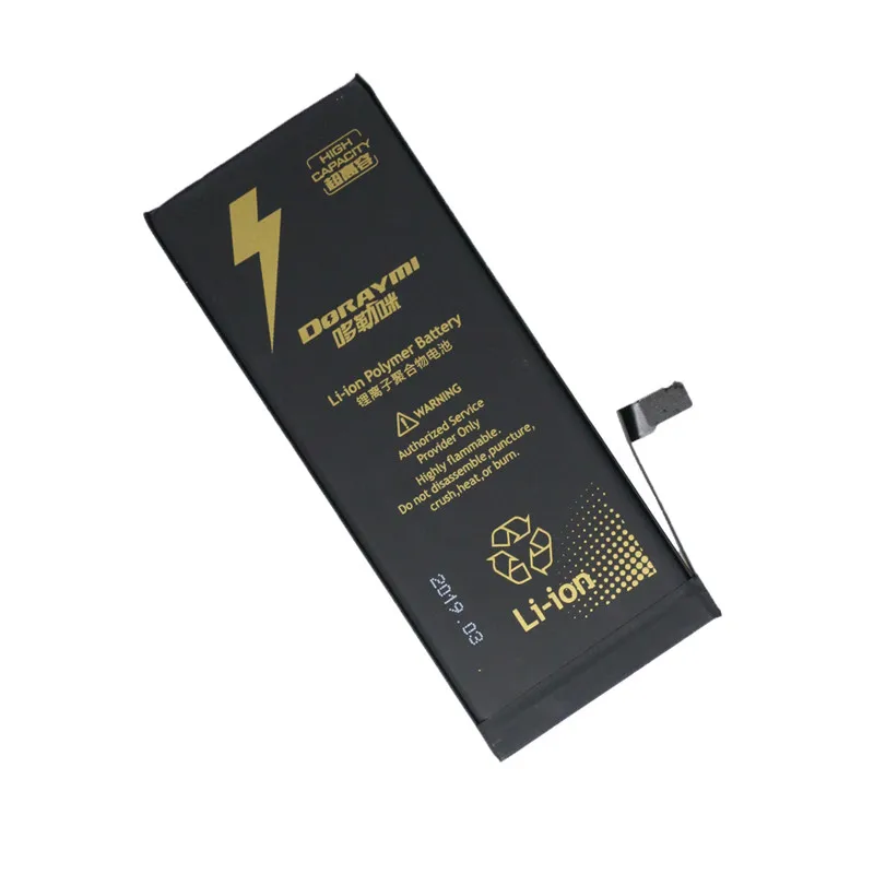 DORAYMI Original 1960mAh Lithium Polymer Battery for iPhone 7 7G Cell Phone Batteries Real Capacity Bateria With Tools | Мобильные