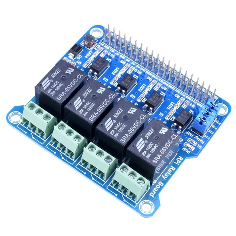 1 шт. Raspberry Pi Мощность релейный модуль расширения доска щит поддерживает Rpi+/B+/2 B/3 для домашней автоматизации интеллигентая(ый