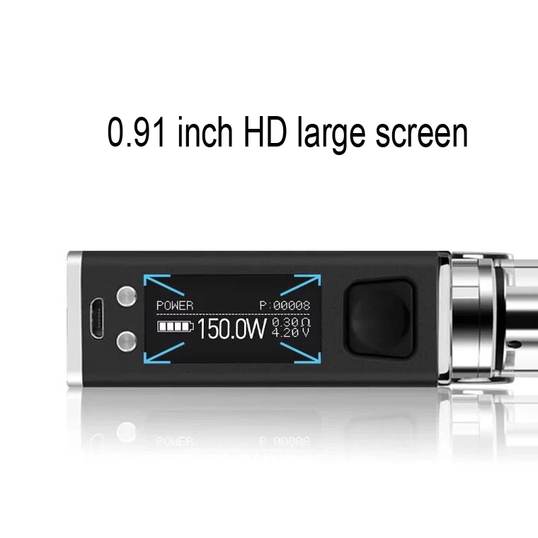 Электронная сигарета Vaper Mod Kit 150 Вт жидкая электронная 1500 мАч электронные
