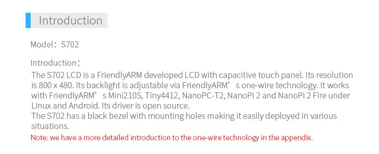 RealQvol FriendlyARM S702 7 дюймов емкостный сенсорный экран lcd 800x480 с клавиатурой для TINY6410 MINI6410 TINY210 MINI210S NanoPi