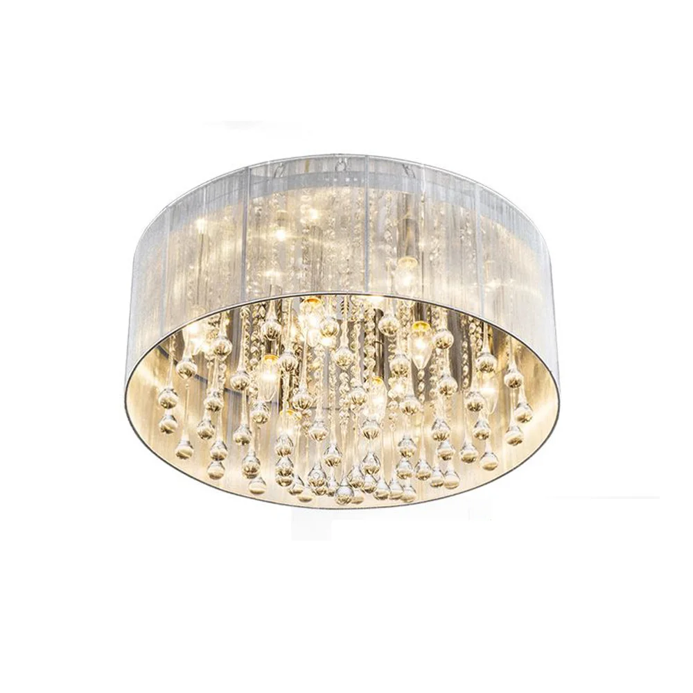 Современный светодиодный потолочный светильник хрустальная лампа на потолок