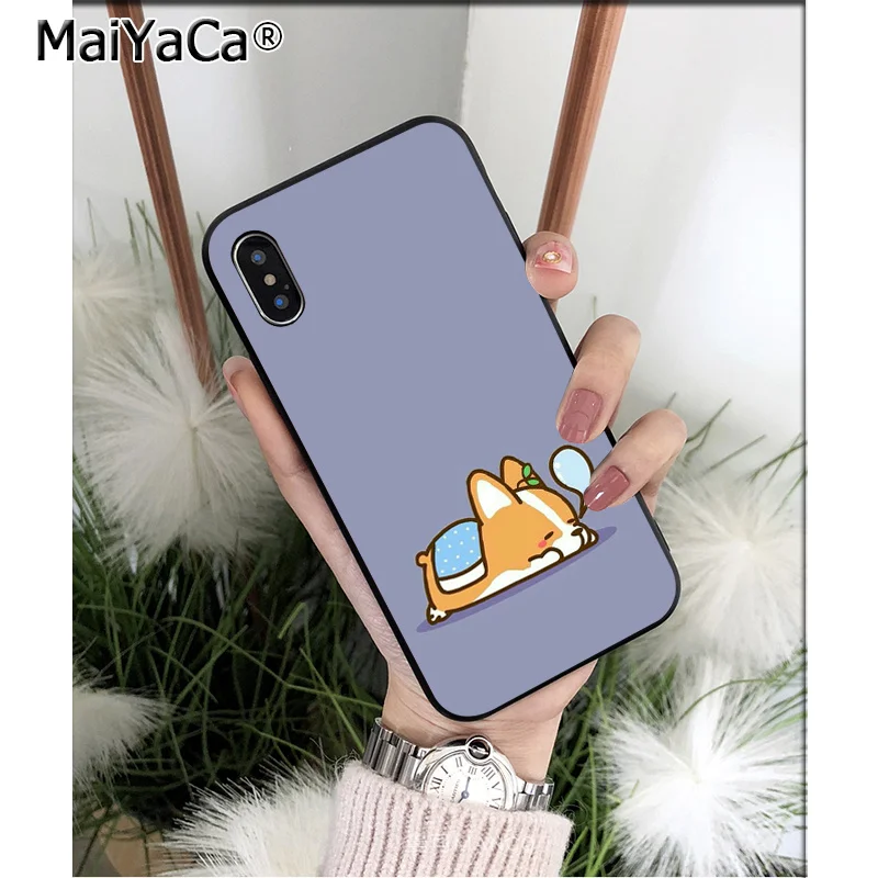 Силиконовый чехол MaiYaCa для Apple iPhone 8 7 6 6S Plus X XS MAX 5 5S SE XR|Чехлы-накладки| |
