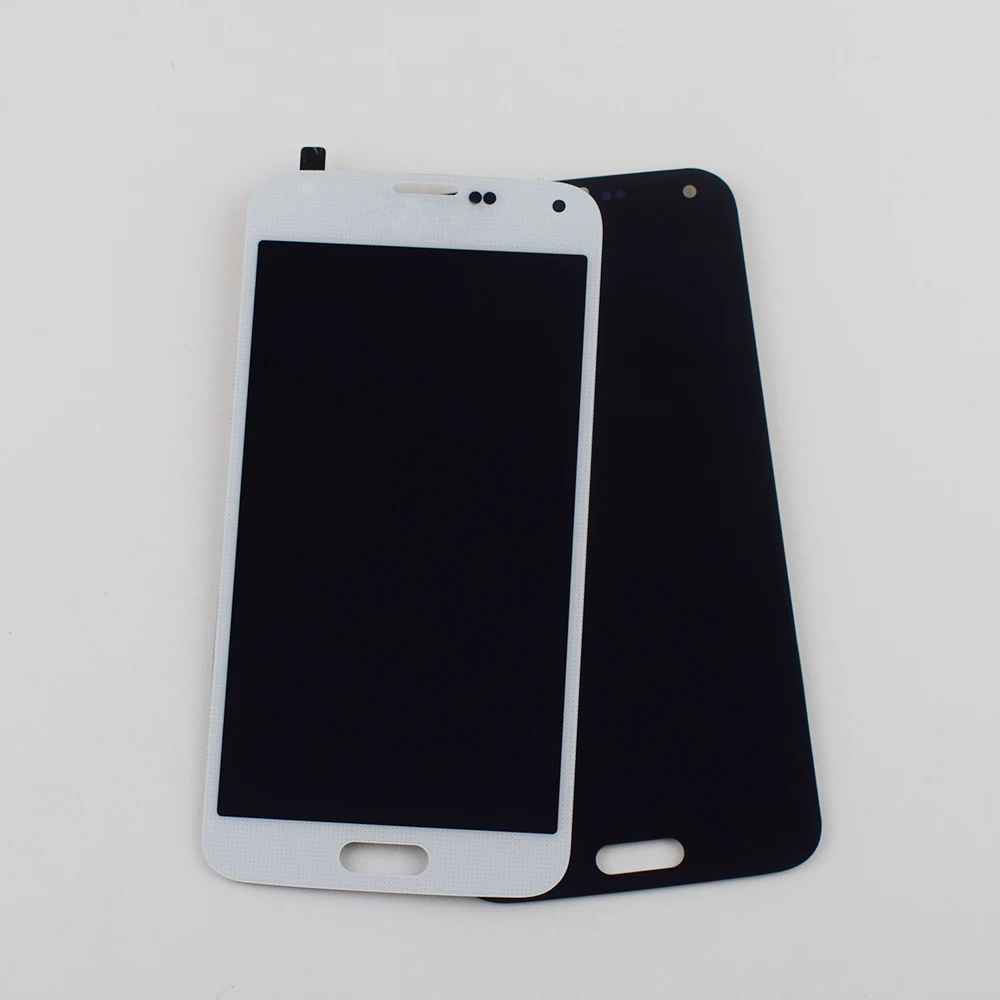 Для Samsung Galaxy S5 G900 G900A G900P G900T G900V G900F ЖК-дисплей модуль+ сенсорный экран дигитайзер сенсор в сборе