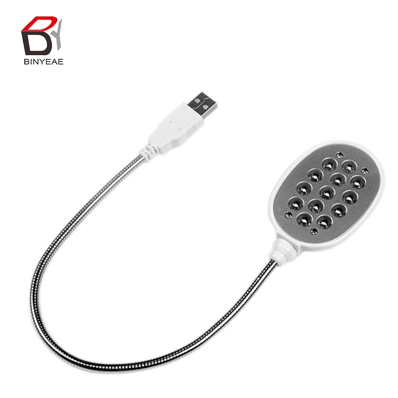 Портативное зарядное устройство для ноутбука ПК Пластиковая USB лампа светильник