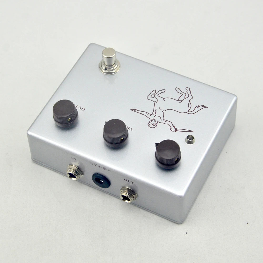 DIY Klon Centaure Серебряная Педаль Эффекта овердрайв весь комплект гитары педаль эффектов с 1590BB