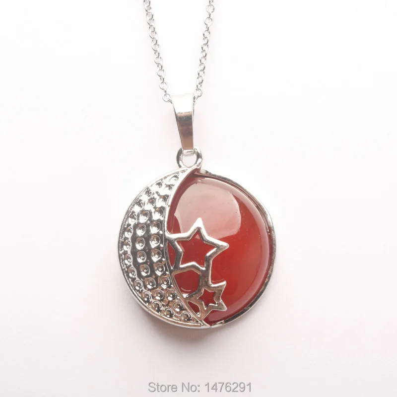 Посеребренные бусины в форме звезды инкрустированные аметистом опалом розовым