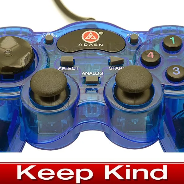 Freeshipping Двойной Контроллер Шок USB PC Gamepad Джойстик Для Win 7/Win 8/Win 10 ALP019 | Электроника