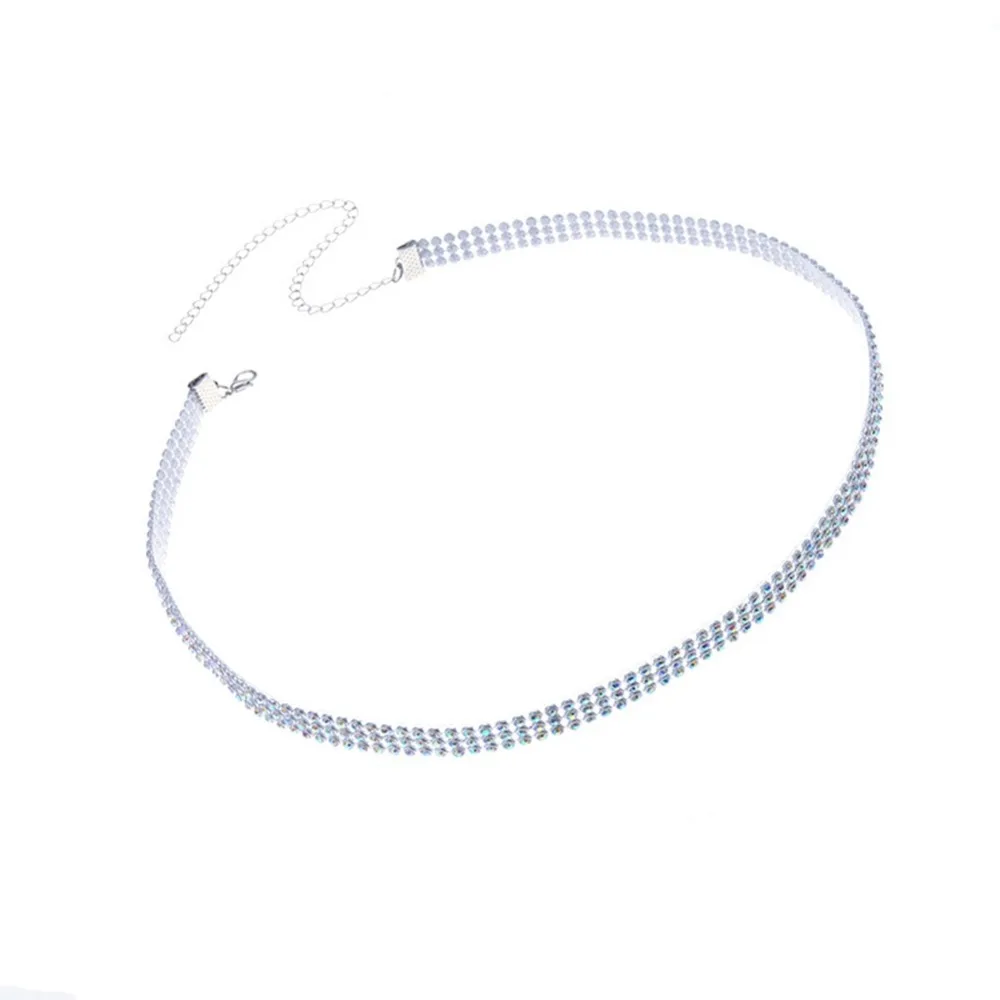 PINKSEE красивая сексуальная многослойная цепочка для ног с кристаллами тела