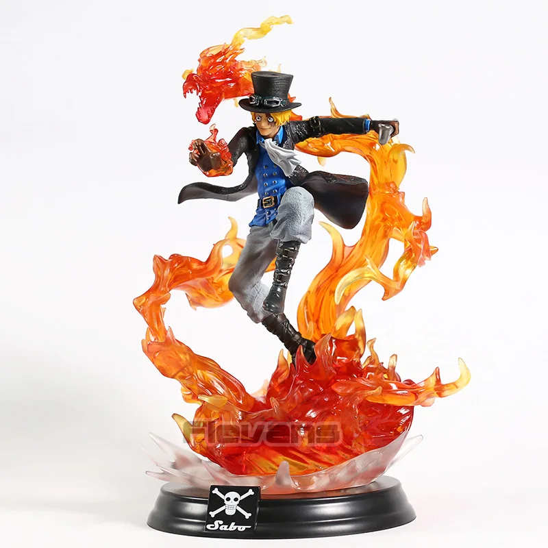 One Piece сабо сжигание коготь дракона кулак вер. ПВХ Рисунок Статуя Коллекционная модель игрушки