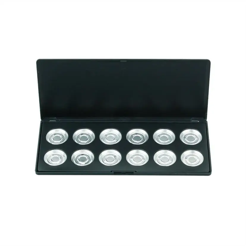 Подарите идеальную защиту для ваших теней век макияж пустые 12 шт Алюминиевые