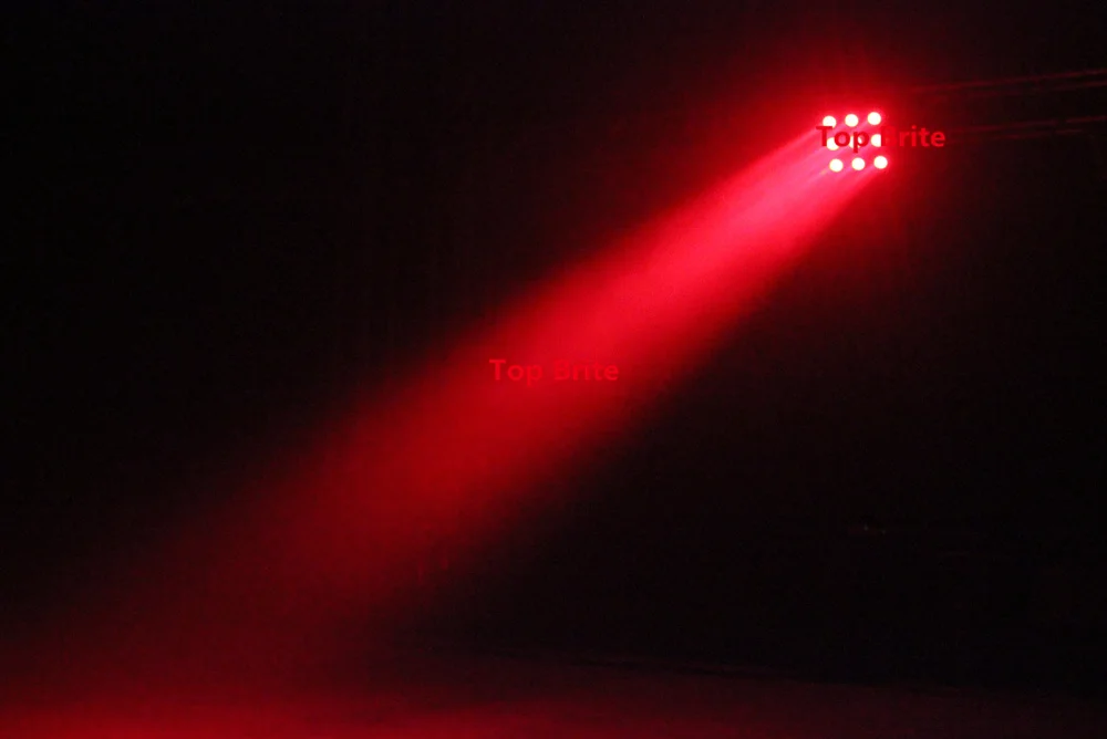 LED Par Light 9X3W RGBW четырехцветный алюминиевый корпус DJ DMX Светодиодный луч