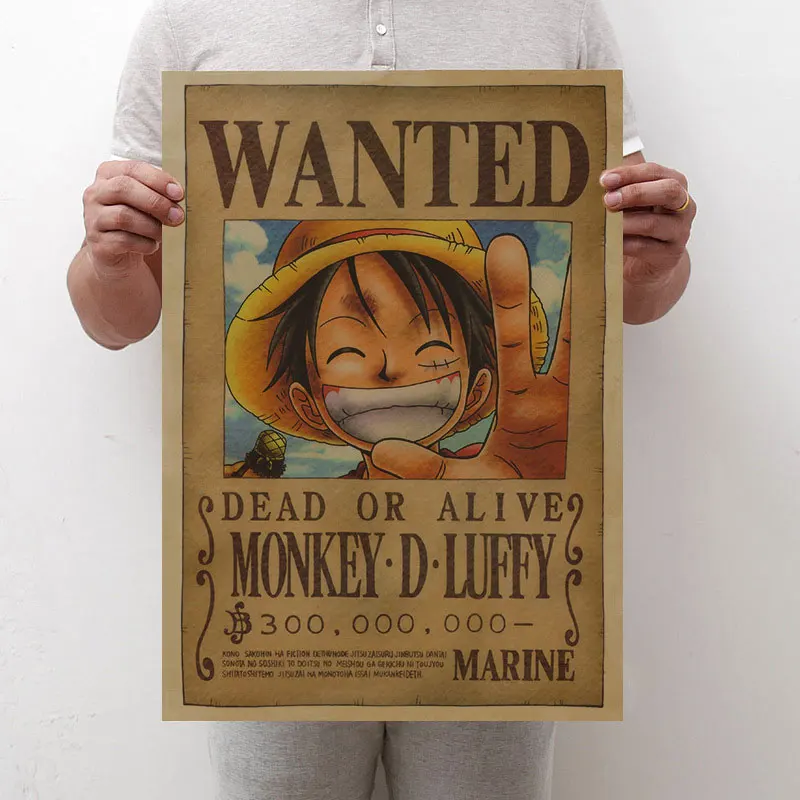 Аниме One Piece Pirates bounties Art плакат разыскивается Luffy Zoro Nico Robin SANJI NAMI Usopp COS Room Home
