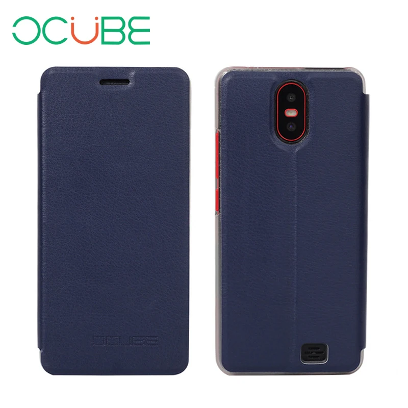 Ocube HOMTOM S12 Роскошный чехол Защитный флип PU кожаный Обложка для 5 0 &quotHOMTOM