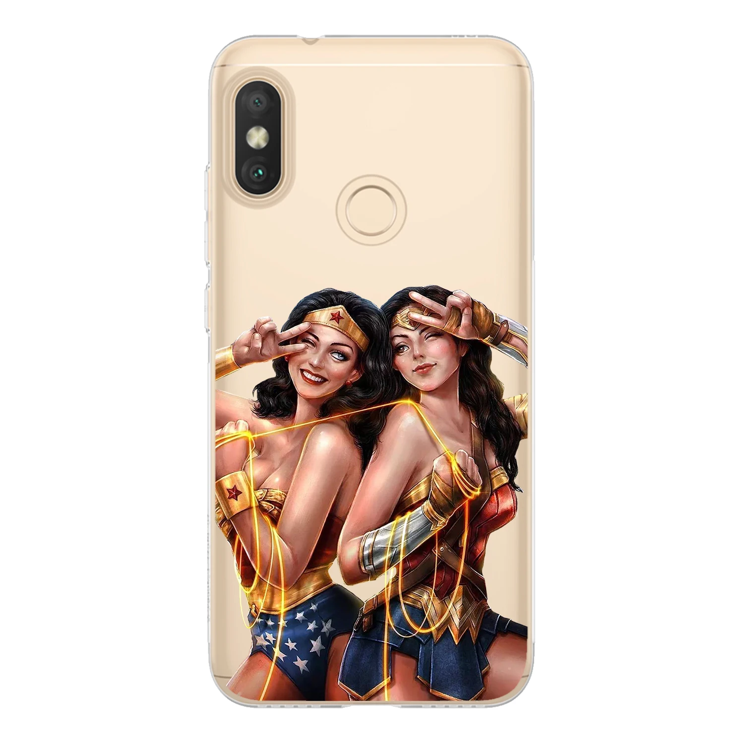 Чехол для Xiaomi Mi A2 Lite чехол 5 84 " мягкий ТПУ силикон крутой чудо-женщина