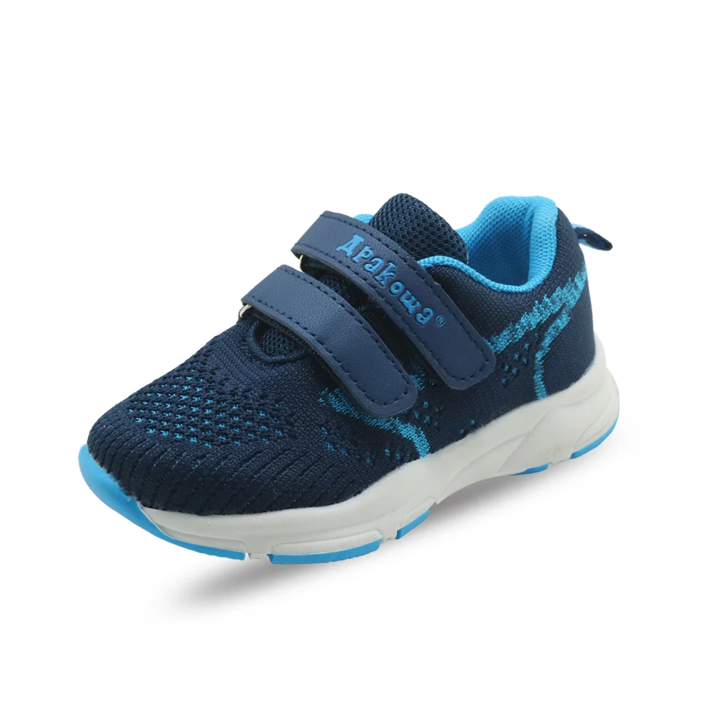 Apakowa Toddler Little Kids Sports Shoes Boy's Mesh Breathable Fashion Sneakers Girl's Hook and Loop Spring Fall Casual | Детская