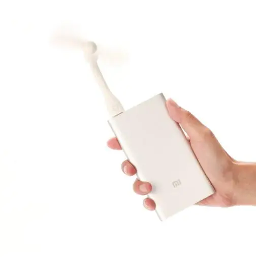 100% Оригинальный Портативный USB вентилятор Xiaomi Mijia для внешнего