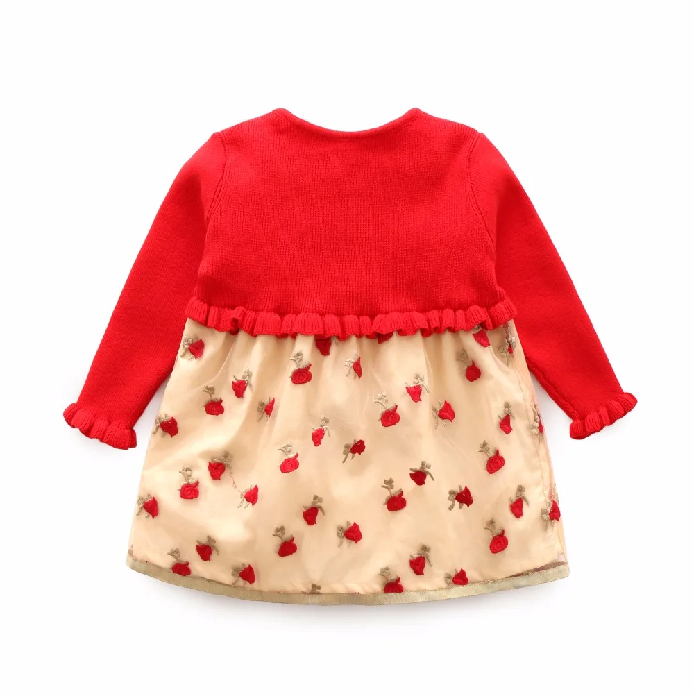9 months to 3 years Old для новорожденных девочек красивая одежда маленьких красное