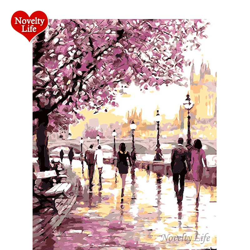 Набор для рисования по номерам на холсте с рамкой|oil picture|art paintingwall art painting |