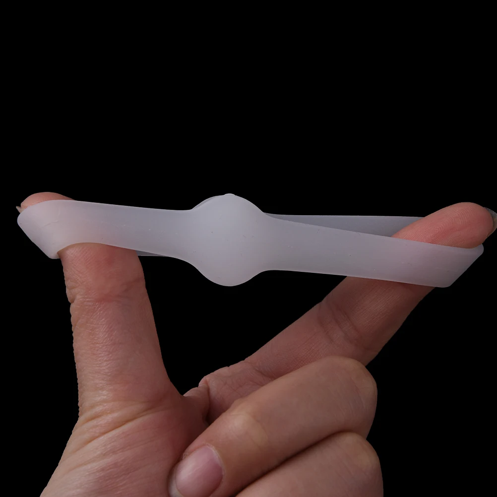 

1 Pair New Gel Silicone Toe Separators Corrector Toe Stretchers Spreader Correctors Orthotics Bunion Separators