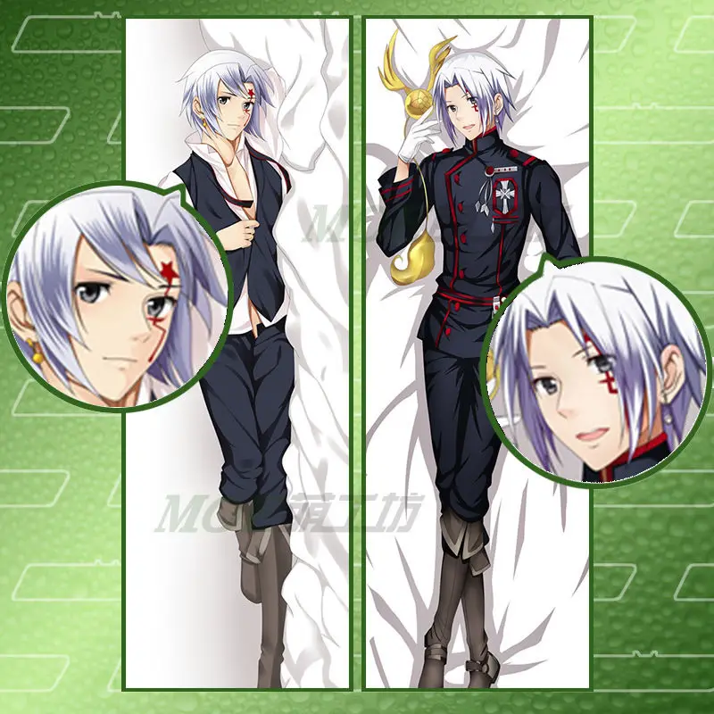 Суэф Аниме Манга D. Gray человек Аллен Уокер Dakimakura Двусторонняя Подушка Чехол