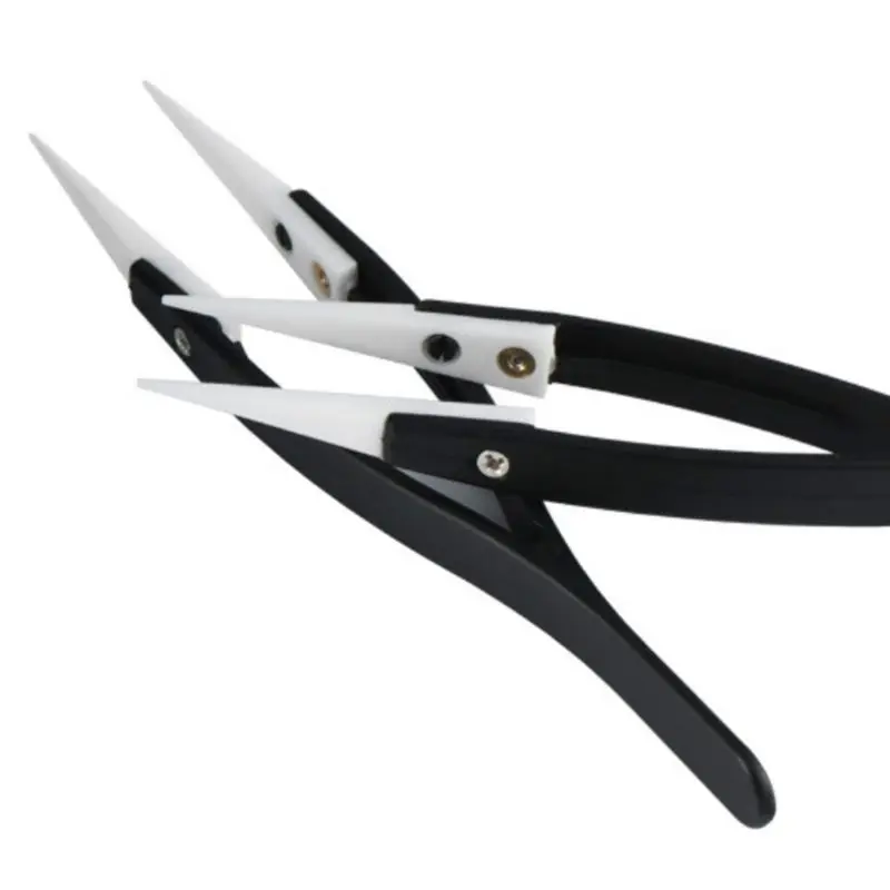 Резистивный пинцет с изогнутыми направлениями из нержавеющей стали