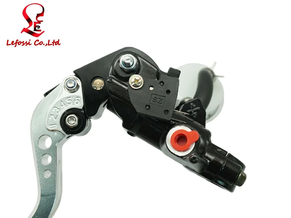 7/8&quot Universal Motorcycle Lever Brake Clutch Master Cylinder Kit Reservoir Silver Brand New For HONDA SUZUKI KAWASAKI YAMAHA |