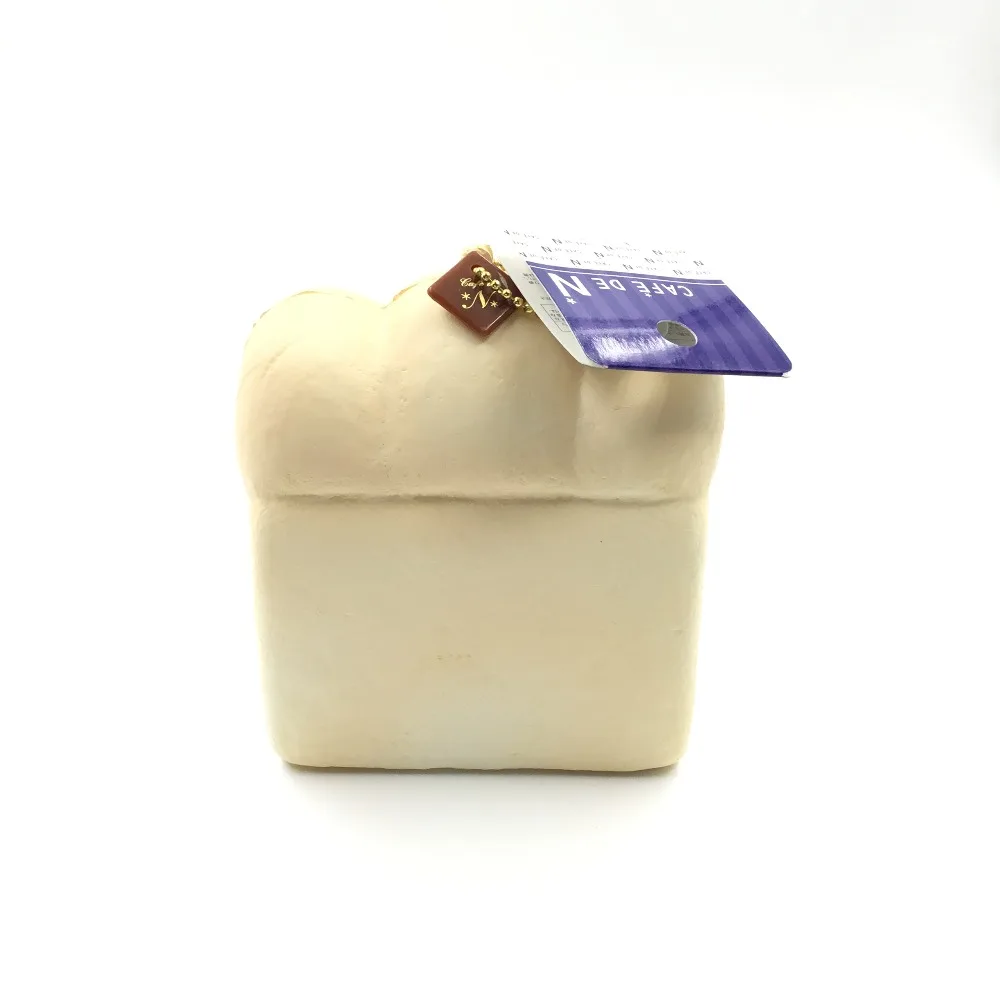 Оригинальное кафе de n Jumbo bread squishy мягкие и медленно растущие сжимаемые игрушки