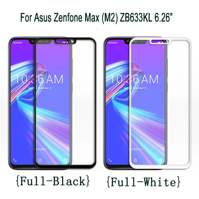 Закаленное стекло для Asus Zenfone Max M1 M2 Pro ZB633KL ZB631KL ZB555KL ZB570TL ZB601KL ZB602K полноэкранная