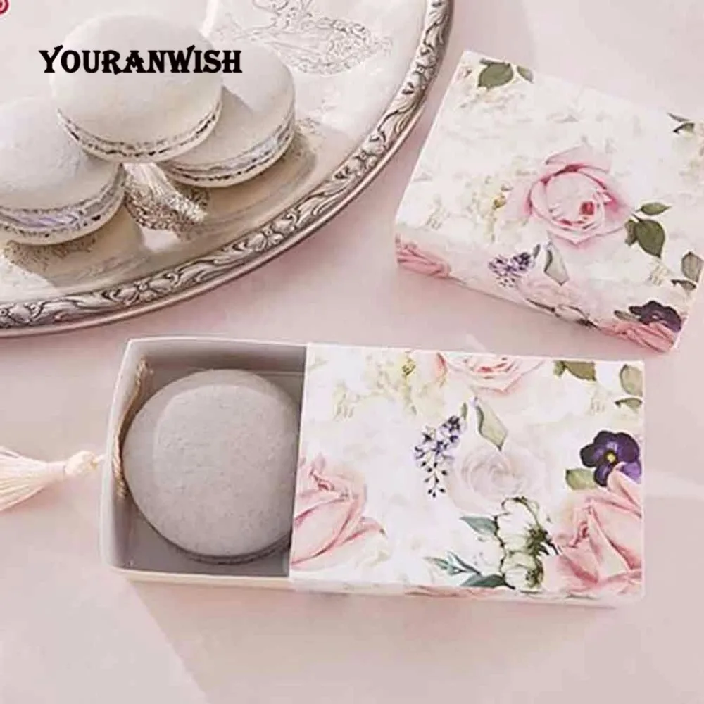 Ящики для конфет youpanwish 50 шт./лот вечерние коробки с кисточками|Подарочные сумки и