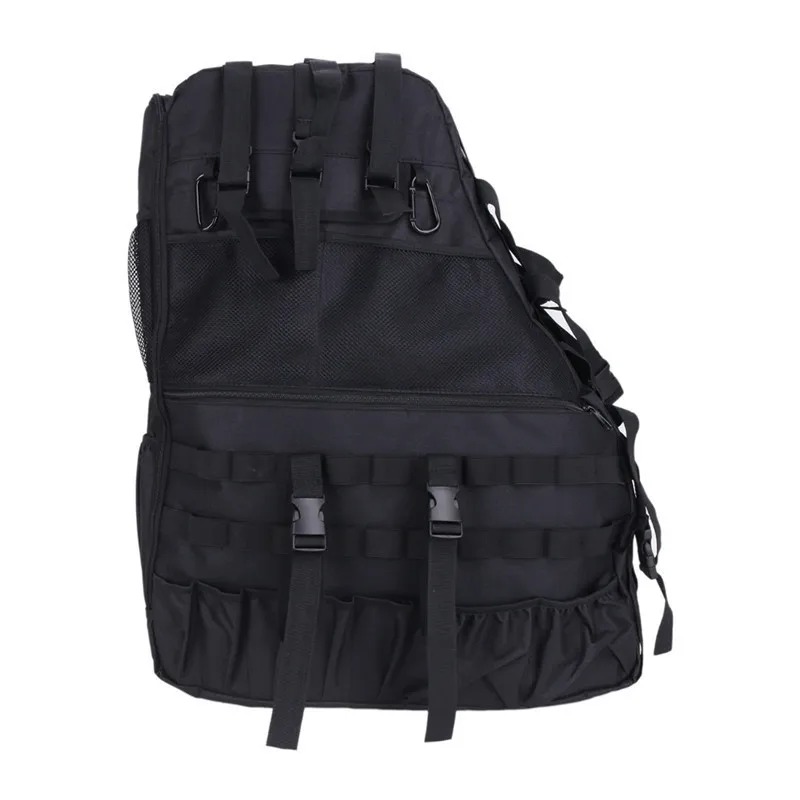 WISENGEAR для Jeep крышка багажника мульти карманы сумка для хранения инструмент гаджет карго ролл клетка сума для Wrangler JK 4 двери Оксфорд