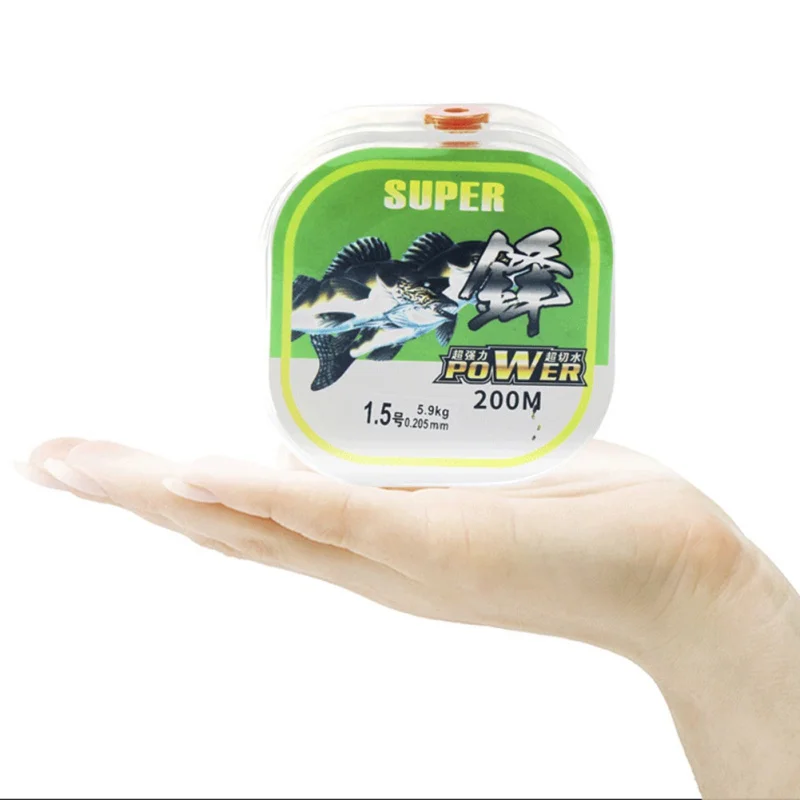 200 м фторуглеродное покрытие леска белый коричневый тонущий высокая