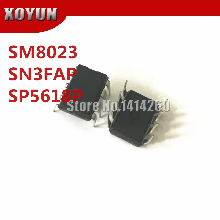 5 шт./лот SM8023 SN3FAP SP5618P DIP-8 | Электронные компоненты и принадлежности