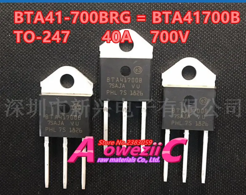 Aoweziic 2018 + 100% новый импортный оригинальный транзистор BTA26600B BTA41700B BTA41800B для