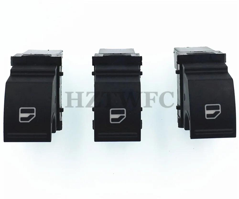 3 шт. 7L6959855B переключатель окна кнопка управления для SEAT ALHAMBRA ALTEA XL IBIZA V LEON TOLEDO для VW Polo 6R Tiguan Jetta Golf 5