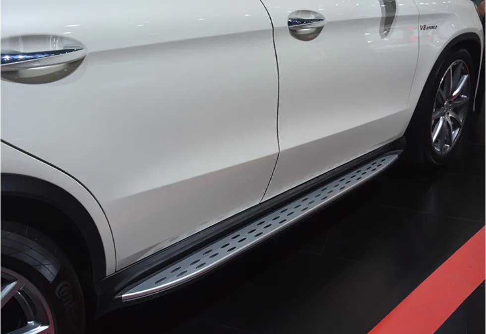 Автомобиль для бега Панели авто боковые шаг бар педали Mercedes-Benz GLS X166 AMG GLS350-GLS500 2016