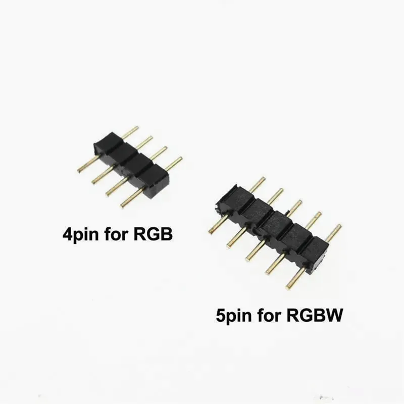 5 шт. 4 контактный штекер и гнездо RGB Разъем провод кабель для RGB/RGBW светодиодный