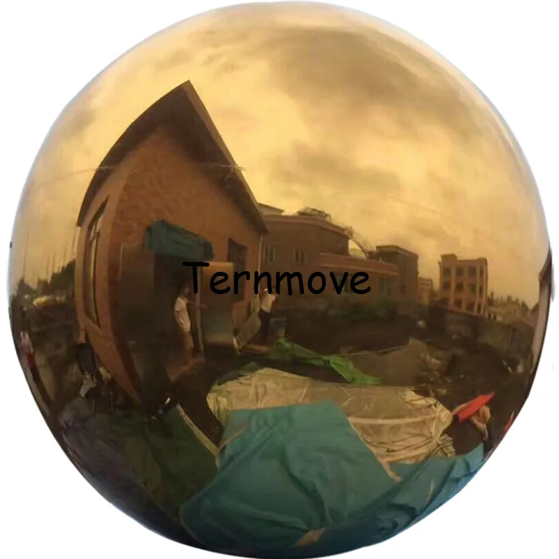 Гигантский надувной Диско Зеркальный Шар с печатью Рождественская елка Санта